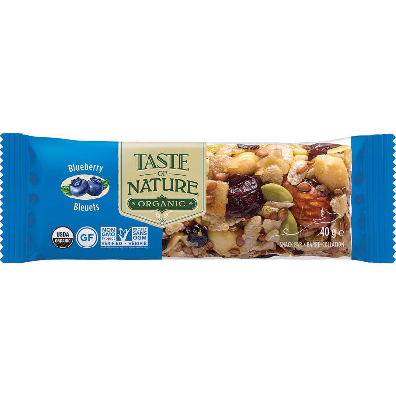 Taste of Nature Blueberry bar 16 x 40 g